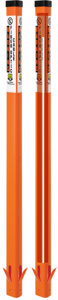 Trident Solutions William Frick Marker Posts Orange 4 ft Warning Fiber Optic Cable