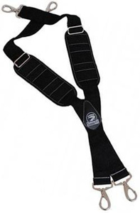 Gatorback B606 Molded Air Channel Suspenders Black/Green