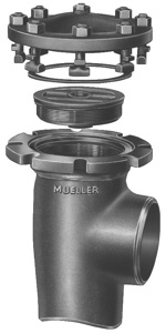 Mueller No-Blo® Flange Service Tees