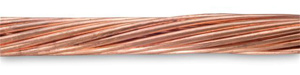 Nehring Electrical Solid Hard Drawn Copper Conductor 4 AWG 400 ft Coil