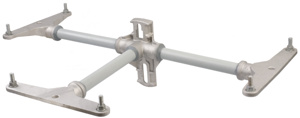 Hubbell Power Cutoff / Arrester Heavy Duty Cloverleaf Standoff Brackets Hubbell Power Cutoff / Arrester Heavy Duty Cloverleaf Standoff Brackets