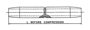 AFL Type 5000HT HiTemp® Series Compression Jumper Connectors for ACSS Conductors 336.4 kcmil (Str), 397.5 kcmil (Str) Aluminum