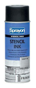 Krylon SP™ Carton Stencil Ink Paints Black 12 oz