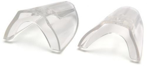 Pyramex Slip On Side Shields One Size Fits Most Clear PVC