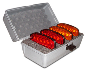 Marpac Foxfire® Series Safety Cone Lites Cases Amber