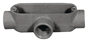 Appleton Emerson Form 85 Type T Conduit Bodies Aluminum (Copper-free) 1-1/4 in Cover, Gasket Included