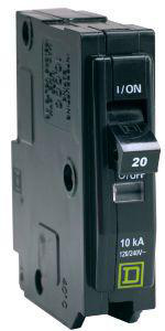 Square D QO™ Switching Neutral Molded Case Plug-in Circuit Breakers