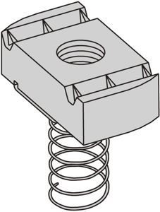 Eaton B-Line Channel Spring Nuts Spring Nut