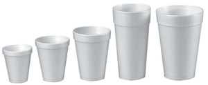Foam Cups 8 oz White