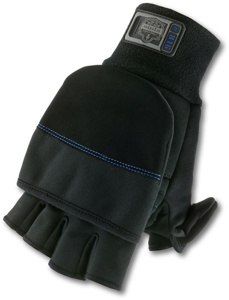 Ergodyne ProFlex® 816 Thermal Flip Top Gloves 2XL Black Polyester