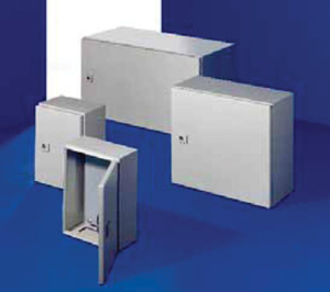 RITTAL Wall Mount Concealed Hinge Cover Compact Weatherproof Enclosures Steel 20 x 20 x 12 in NEMA 1/3R/4/12