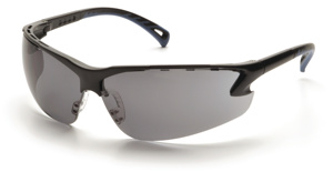 Pyramex Venture 3® Safety Glasses Anti-fog, Anti-scratch Clear Black