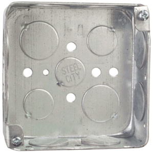 ABB Thomas & Betts Metallic 4 Square 1900 Boxes ABB Thomas & Betts Metallic 4 Square 1900 Boxes