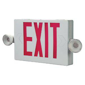 APC7RGSQ30 EXIT SIGN COMBO RED/GRN