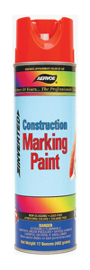 Aervoe Construction Marking Paints Fluorescent Pink Aerosol Can 20 oz