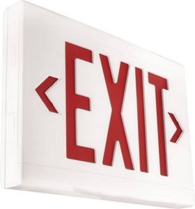 HLI Solutions Hubbell Lighting Illuminated Emergency Exit Signs LED Universal