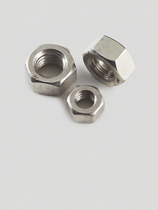 Fasteners Steel Hex Nuts 1/2 in 13 Stainless Steel