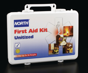 Honeywell Unitized First Aid Kits 10 Unit Metallic