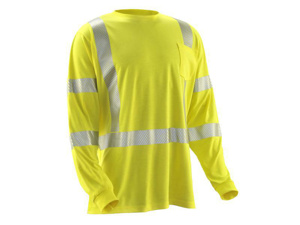BSE Kits - NSA DRIFIRE® FR High Vis Strongknit T-shirts - ATC Logo Mens Large Hi-Viz Yellow 8.7 cal/cm2