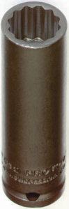 Stanley 1/2 in Drive 6-Point Deep Length Metric Impact Sockets