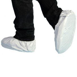 Lakeland MicroMax® NS Elastic Ankel Disposable Shoe Covers Large/XL Gray