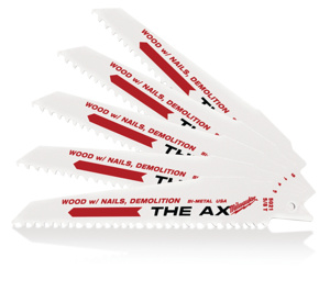 Milwaukee Reciprocating Saw Blades 5 Piece 24 TPI 6 in