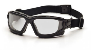 Pyramex I-Force® Safety Glasses Anti-fog, Anti-scratch Clear Black