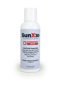 Coretex SunX30+ Series Sunscreen SPF 30 Lotion 4 oz 12 Per Case