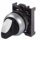 Eaton M22 Series Modular Selector Switch Operators 22.5 mm Selector Switch 2 Position Black Non-illuminated