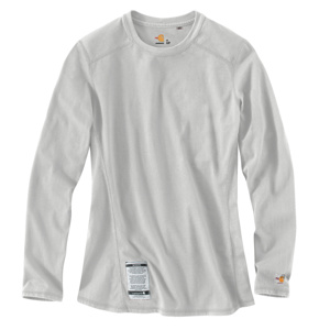 Kits - Carhartt FR Force® Relaxed Scoop Neck Shirts - OneOK <em class="search-results-highlight">Logo</em> XL Light Gray Womens