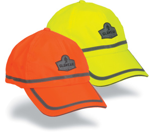 Ergodyne 8930 High Vis Ball Caps One Size Fits Most High Vis Lime