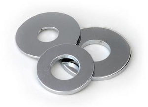 Burndy Stainless Steel Flat Washers 0.1875 in 1.13 in