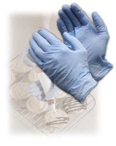 PIP Disposable Powder-free Gloves Large Nitrile Blue