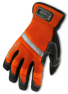 Ergodyne ProFlex® 875 High Vis Gauntlet Gloves 2XL Synthetic Leather Orange