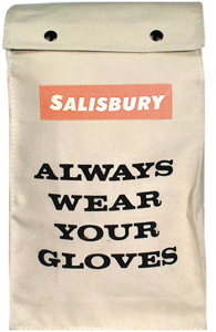 Honeywell Salisbury GB Glove Storage Bags 9 x 16 in, for 14 in gloves Canvas