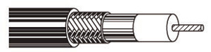 Belden Plenum RG58 Coaxial Cable 1000 ft Reel Natural 20 AWG Dual Shield Belden Plenum RG58 Coaxial Cable 1000 ft Reel Natural 20 AWG Dual Shield