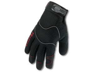 Ergodyne ProFlex® 812 Utility Gloves 2XL Amara Suede, Elastic, Spandex®, Terry Cloth Black