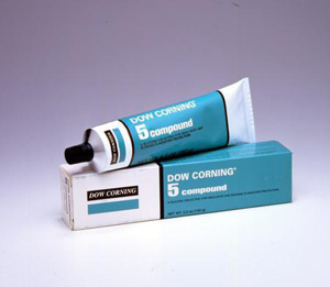 Dow Corning® 5 Silicone Compounds 5.3 oz Translucent Light Gray Tube