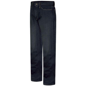 Workwear Outfitters Bulwark EXCEL FR® Straight Leg Jeans 30 x 30 Dark Blue Mens