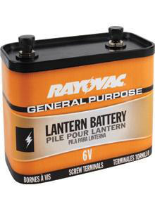Rayovac 918 Lantern Batteries 6V