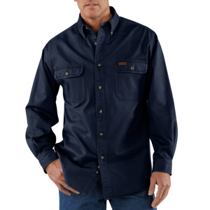 Kits - Carhartt Oakman Button Work Shirts - Custom <em class="search-results-highlight">Logo</em> with Name XL Tall Dark Blue Mens