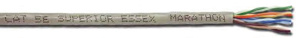 Superior Essex Cat5e Riser Cable 1000 ft Reel-in-a-Box 24/4PR White Unshielded
