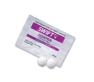 Honeywell Cedaprin Ibuprofen 200 mg 100 Packets Per Box, 2 Per Packet