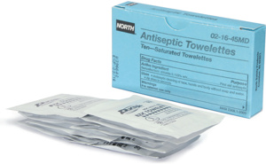 Honeywell Antiseptic Towelettes 1 x 2-1/2 in 10 Per Box