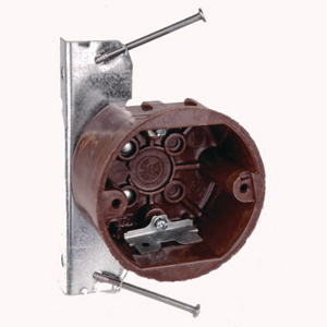 ABB Thomas & Betts 3080 Series Old Work Ceiling Boxes Phenolic 2-1/8 in Snap-in Bracket