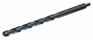 Greenfield Radial Point Taper Length Drill Bits 21/64 x 6-1/2 in High Speed Steel (HSS) Tang Shank 0.3281 in