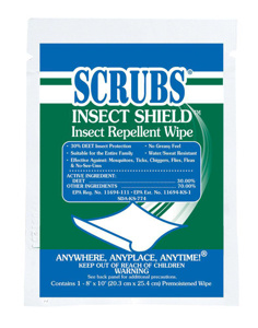 ITW Dymon Insect Shield™ Repellent Wipes 100 Towelettes Per Box