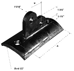 Hughes Brothers Pole Eye Plates