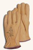 NSA Kunz Glove Co. Buckskin Driver Gloves Large