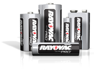 Rayovac Alkaline Batteries 9V
